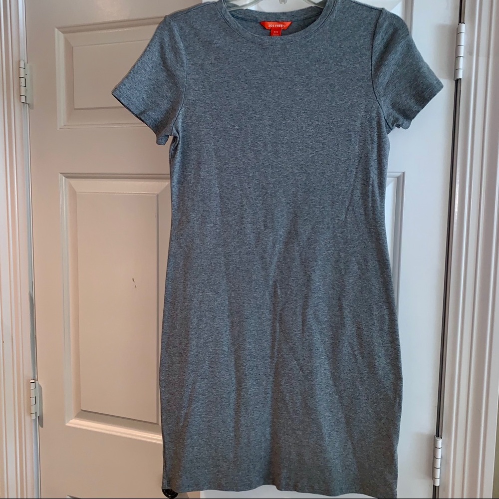 Grey T Shirt Dress